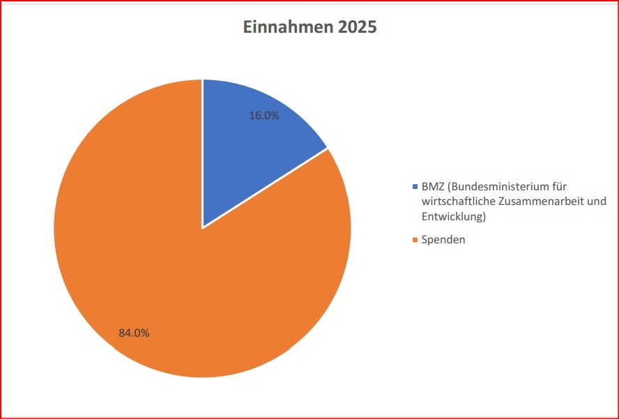 Diagramm Einnahmen 2025